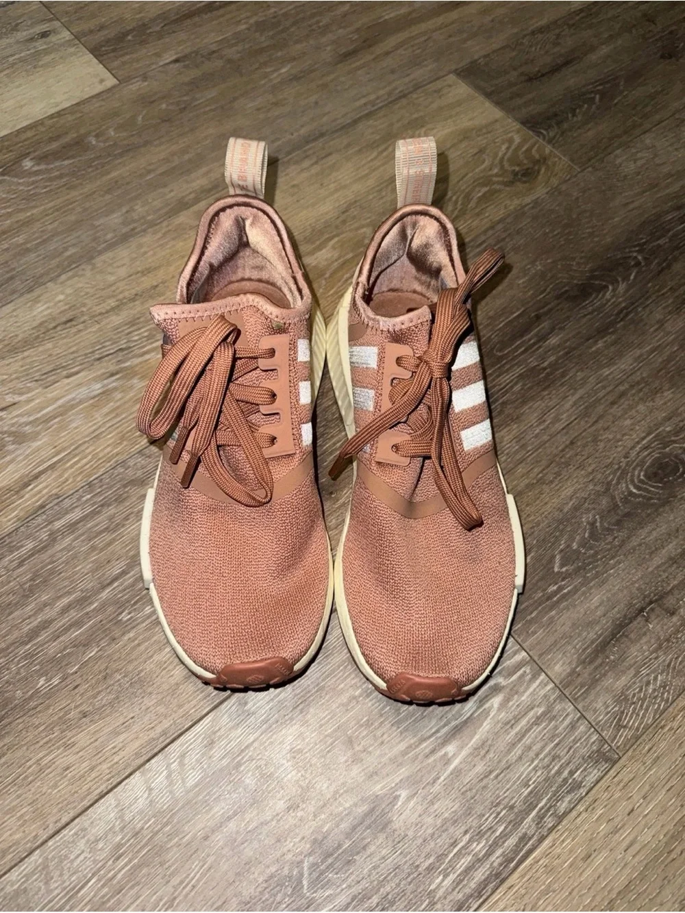 adidas Women's Rust Pink Athletic Sneakers